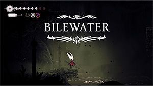 It’s the intro screen for the Bilewater area from Silksong, the area that everyone hates the most because it absolutely sucks oh my god I hate this part of the game so much 