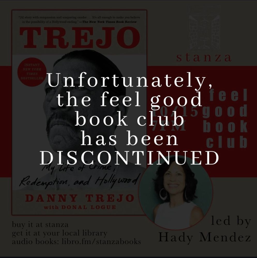 Unfortunately the feel good book club 

has been

DISCONTINUED