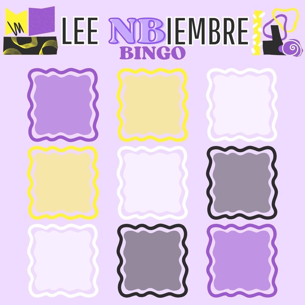 El mismo bingo pero con las casillas en blanco