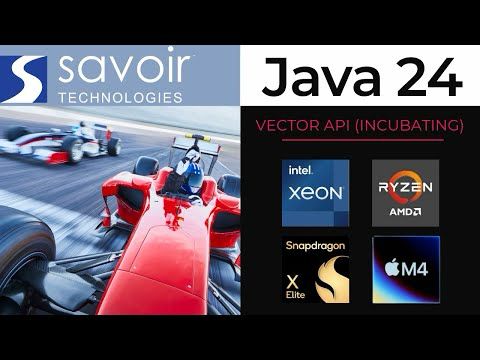 Java 24 Vector API Performance on x64 & ARM