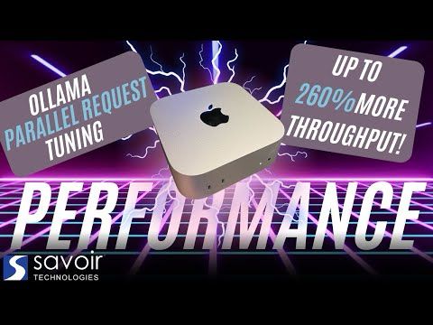 Ollama Parallel Request Tuning on M4 Mac Mini