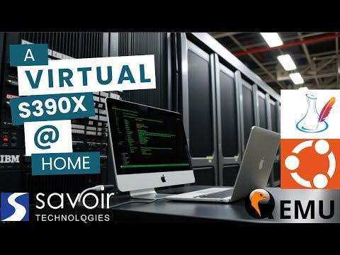 How to run a virtual s390x at home.