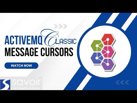 Apache ActiveMQ Classic Message Cursors