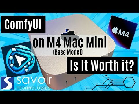 ComfyUI on M4 Mac Mini: Is it worth it?