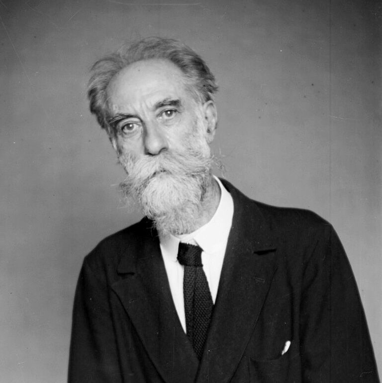 Black and white photograph of Charles Koechlin.