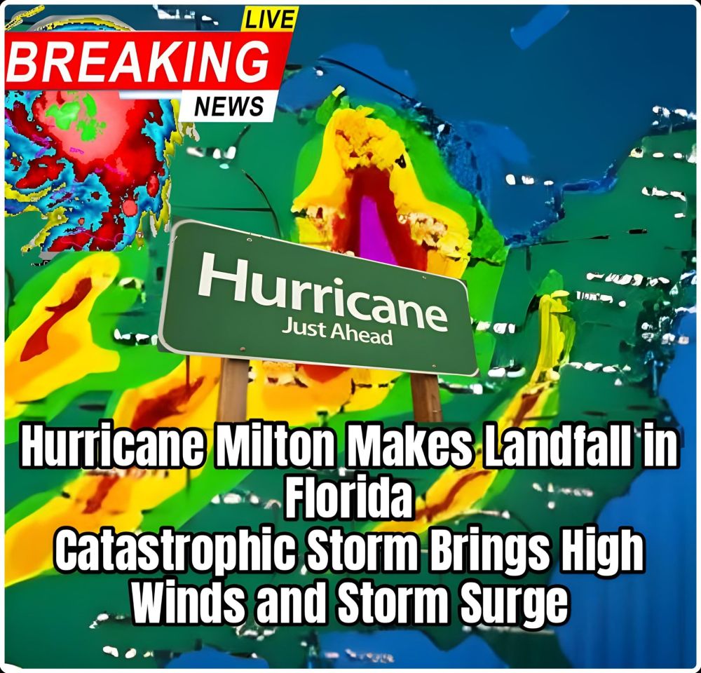 Hurricane Milton Hits Florida: Life-Threatening Storm Surge & Winds