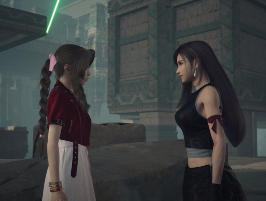 aerith and tifa photo