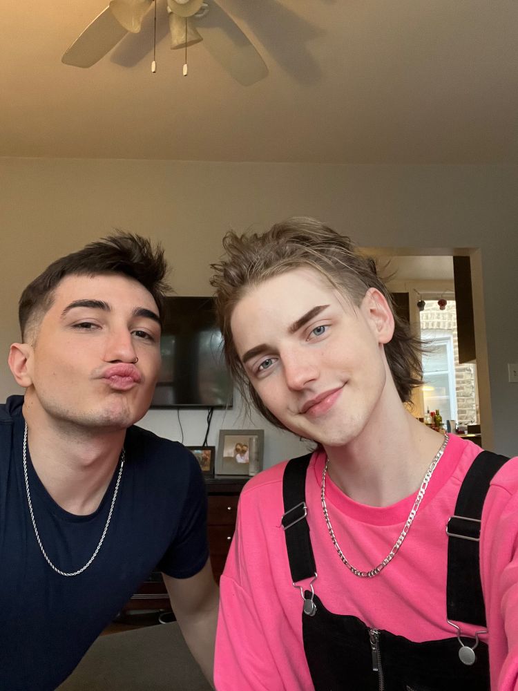 selfie of me and a friend