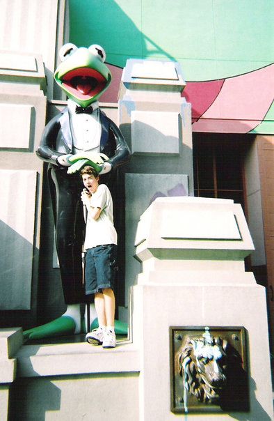 Kermit and me in 2006