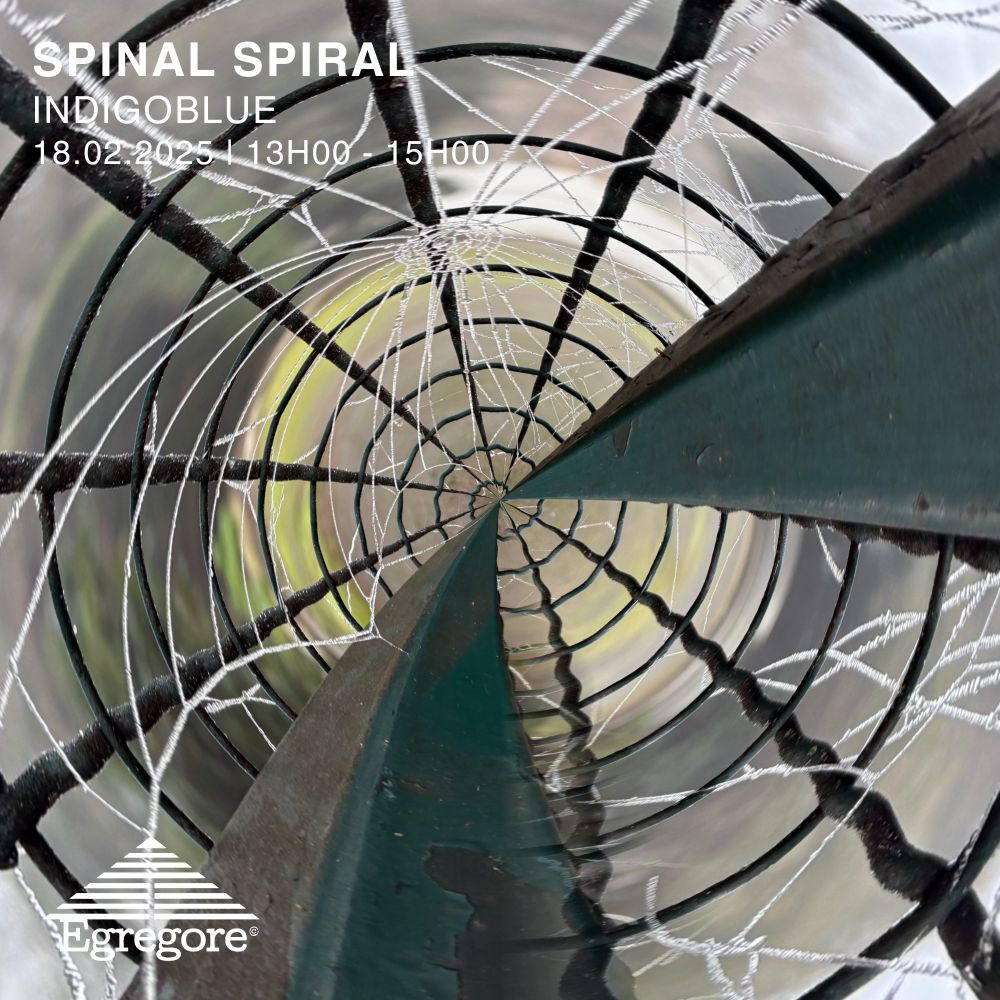 SPINAL SPIRAL
INDIGOBLUE
18.02:2025 | 13H00 - 15H00,