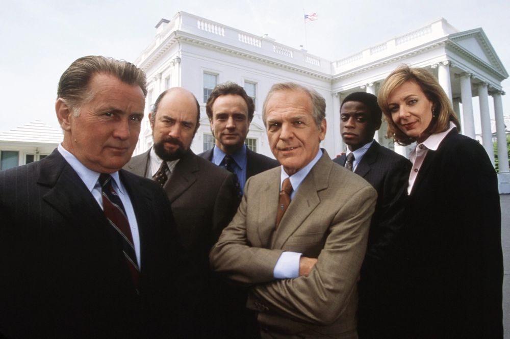 Cast photo of the West Wing