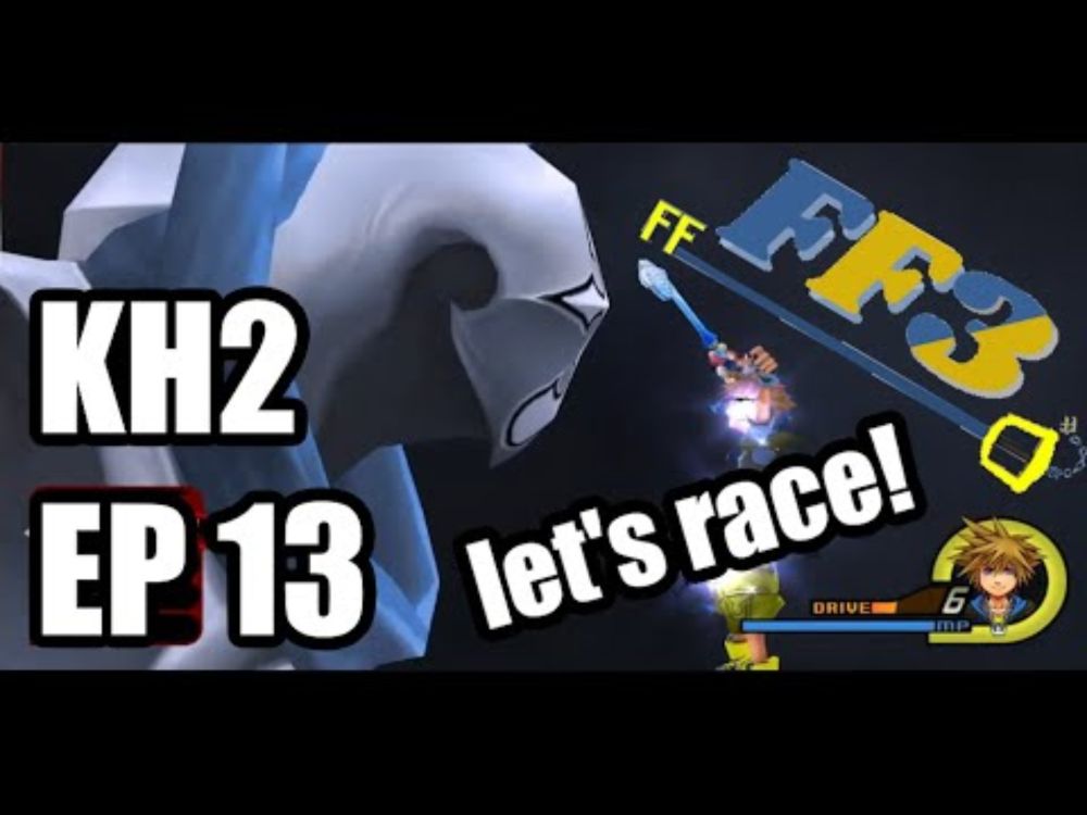 KH2 Randomizer Episode 13: FF3 Async Qualifier