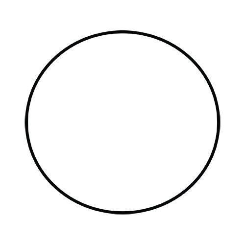A circle. 