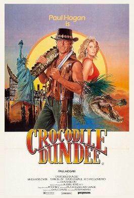 Poster for Crocodile Dundee (1986)