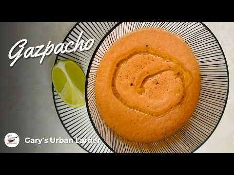 Easy Summer Gazpacho | Vegan, Gluten-Free, and No Cooking Needed