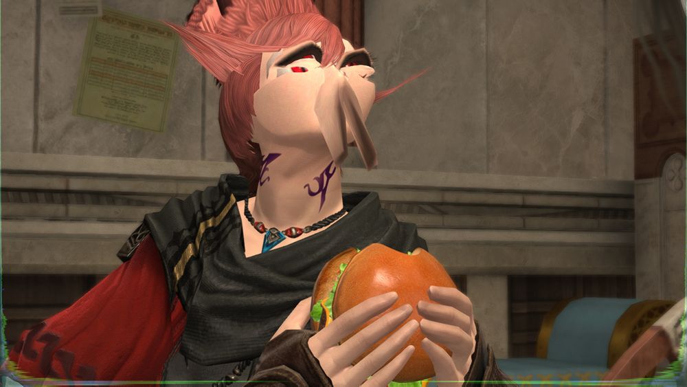 that's a fucking good burger. look at that cuttlefish smile