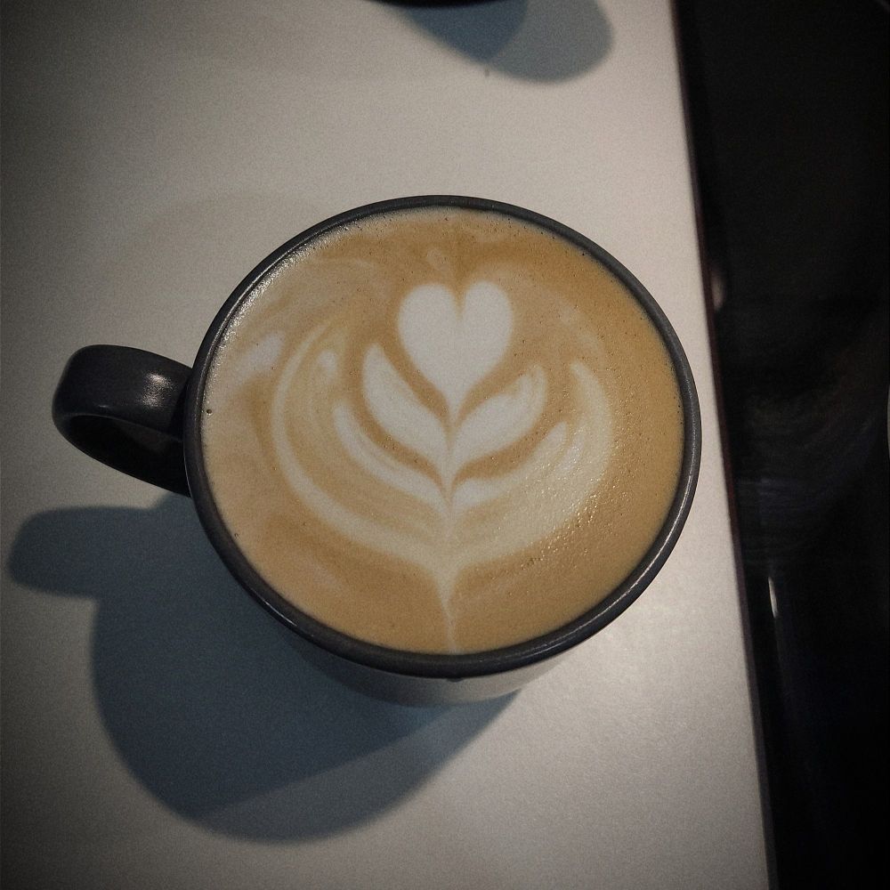 Coffee, latte art