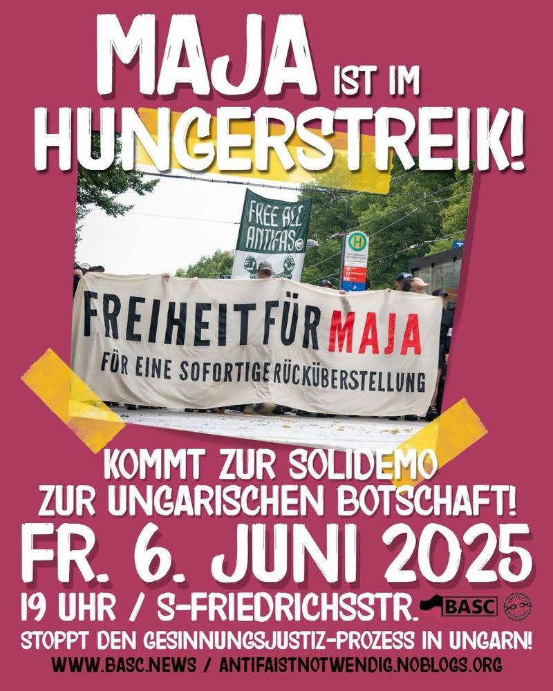 Geht am 6. Juni in Berlin auf die Straße - und fahrt am 14. Juni zusammen nach Jena zur bundesweiten "Antifa ist notwendig!"-Demo!