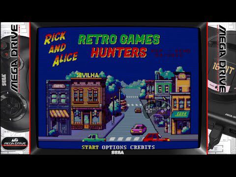 Retro Games Hunters new version for Megadrive