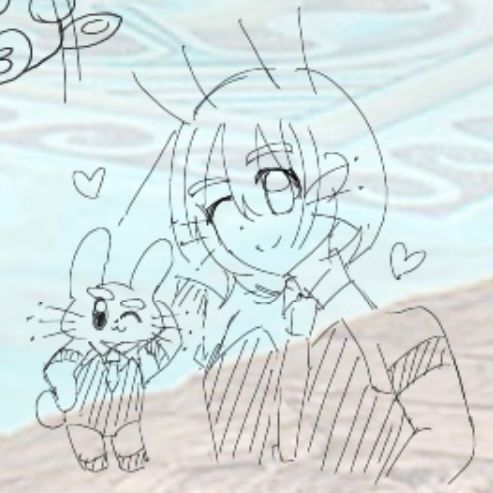 実はバニーの日に描いてたり…