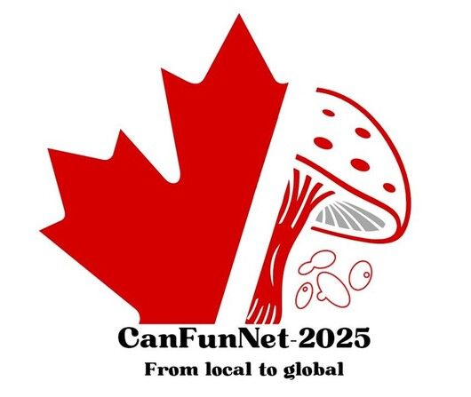 Logo for the Canadian fungal research Network meeting