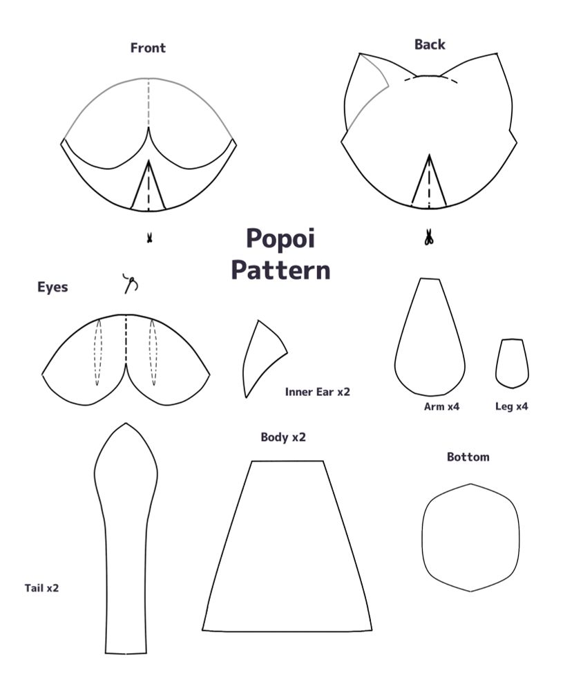 Pattern for Popoi