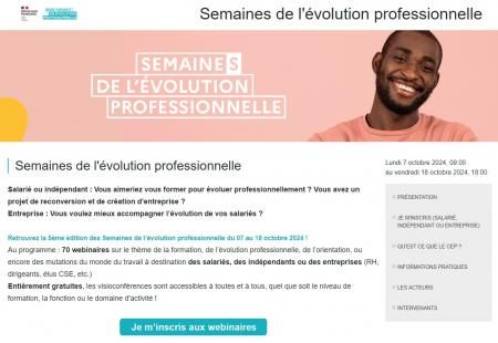 5e édition des Semaines de l'évolution professionnelle en Occitanie, jusqu'au 18 octobre