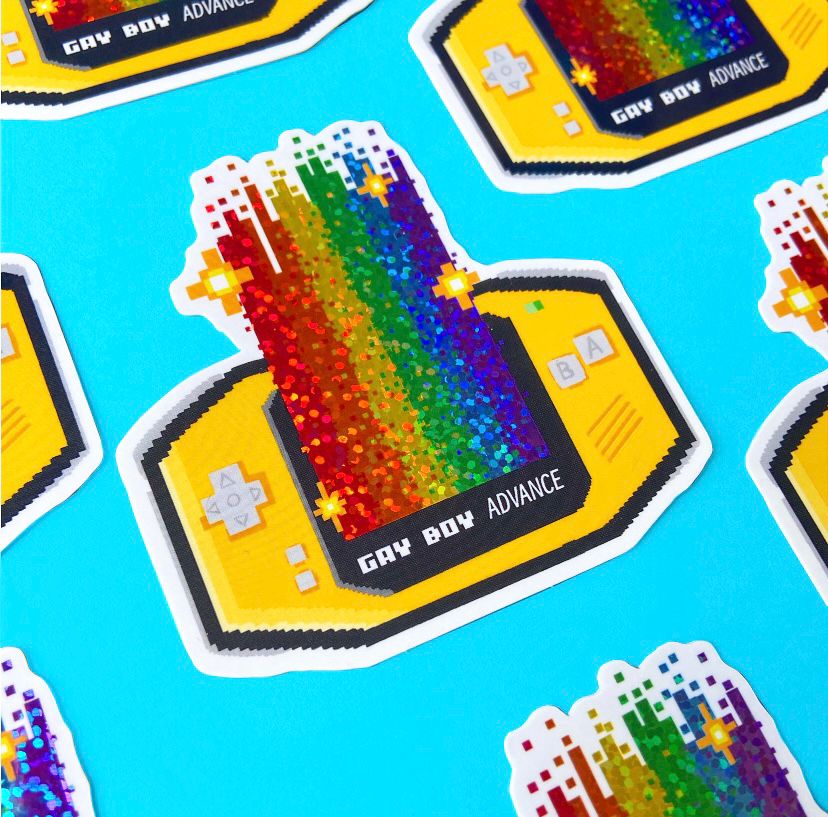 Gay boy advanced sticker chunkysequins shop! 