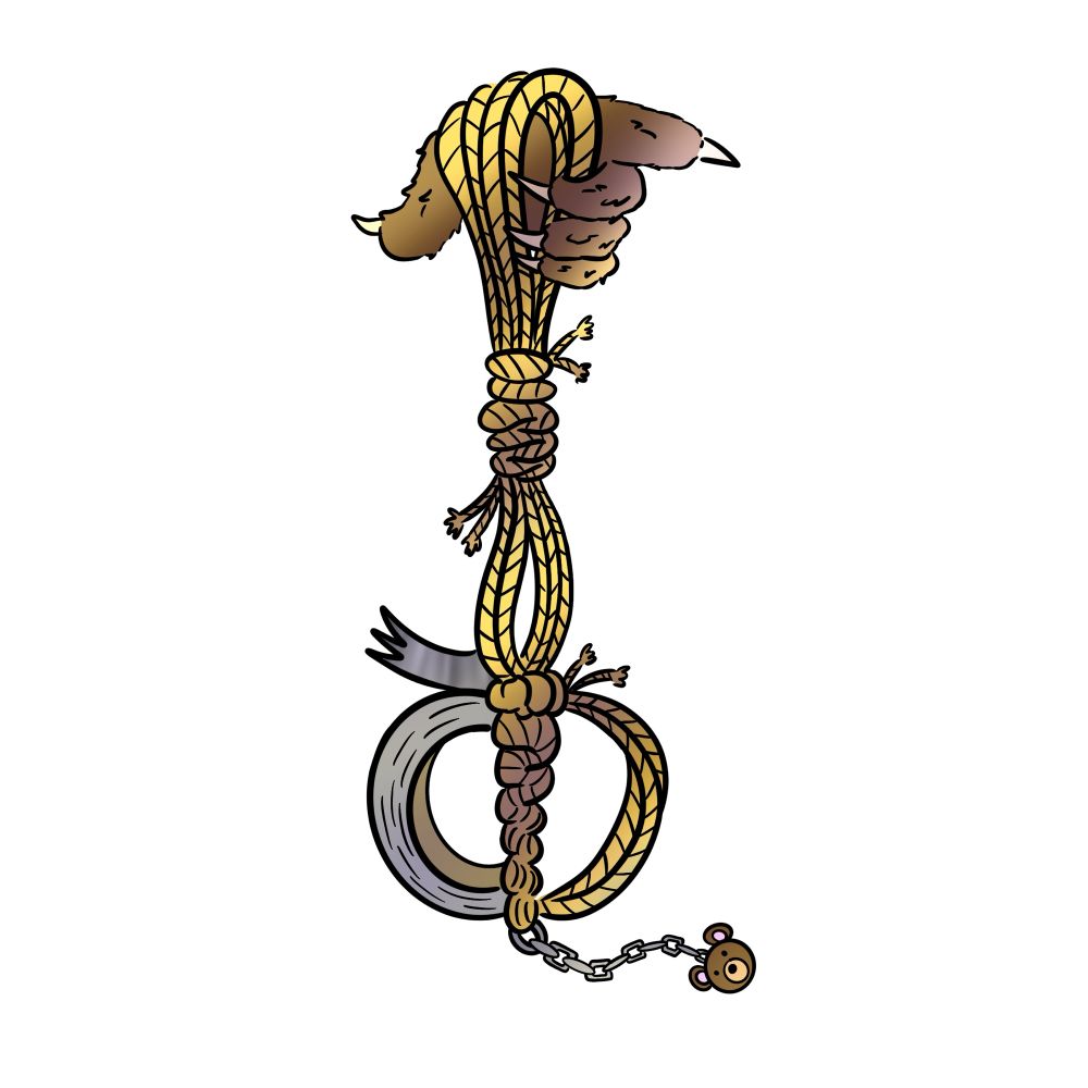 Woofing Pleasure Keyblade Chunkysequins art
