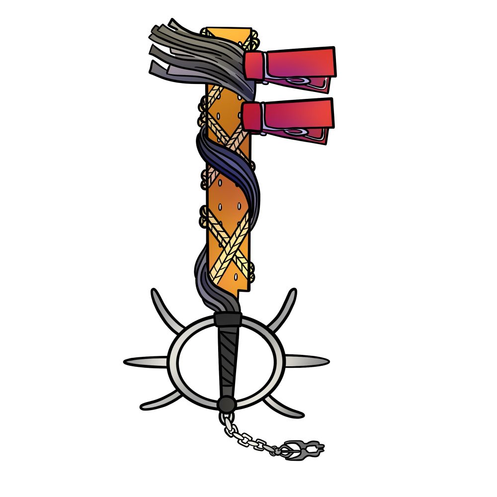 Breeders Hell Keyblade Chunkysequins Art