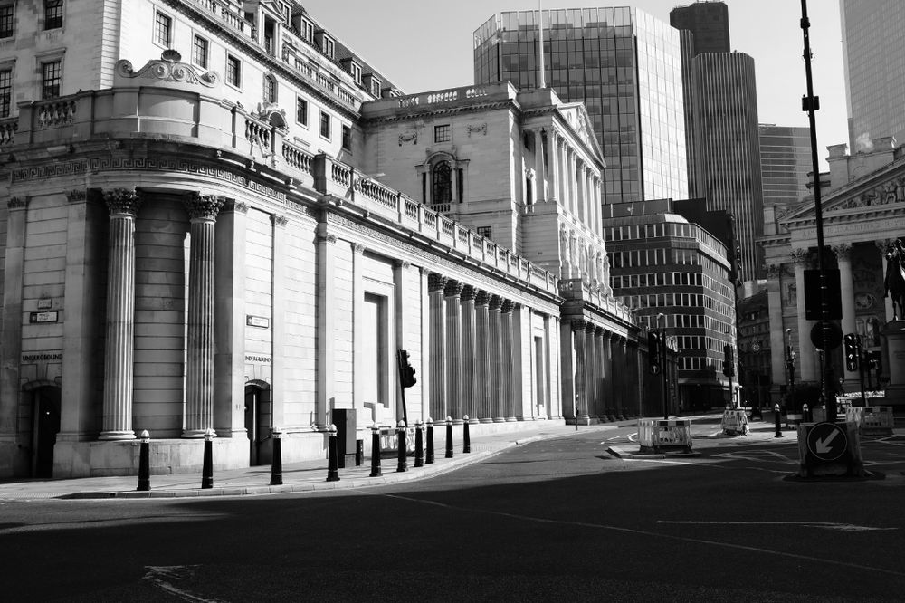 The Bank of England in 2020. Just the building without the people. Photo by me as part of my London After People Series. 