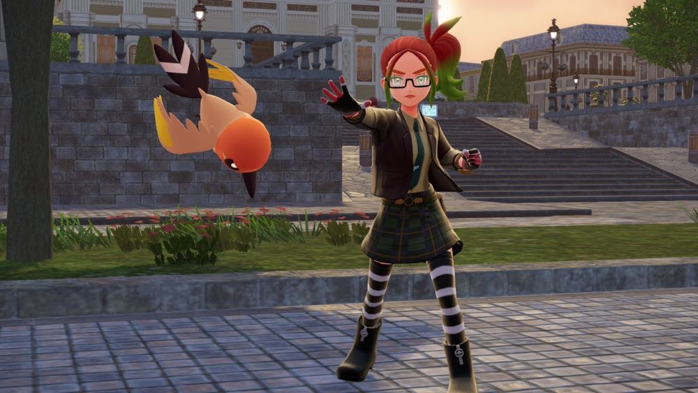 Shiny Fletchling. Kind of golden bronze feathers instead of gray.