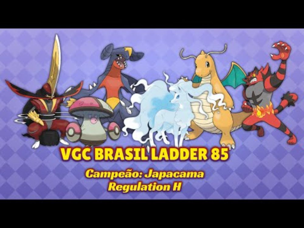 Alolan Ninetales do campeão Japacama no VGC Brasil Ladder 85 | Pokémon Scarlet & Violet