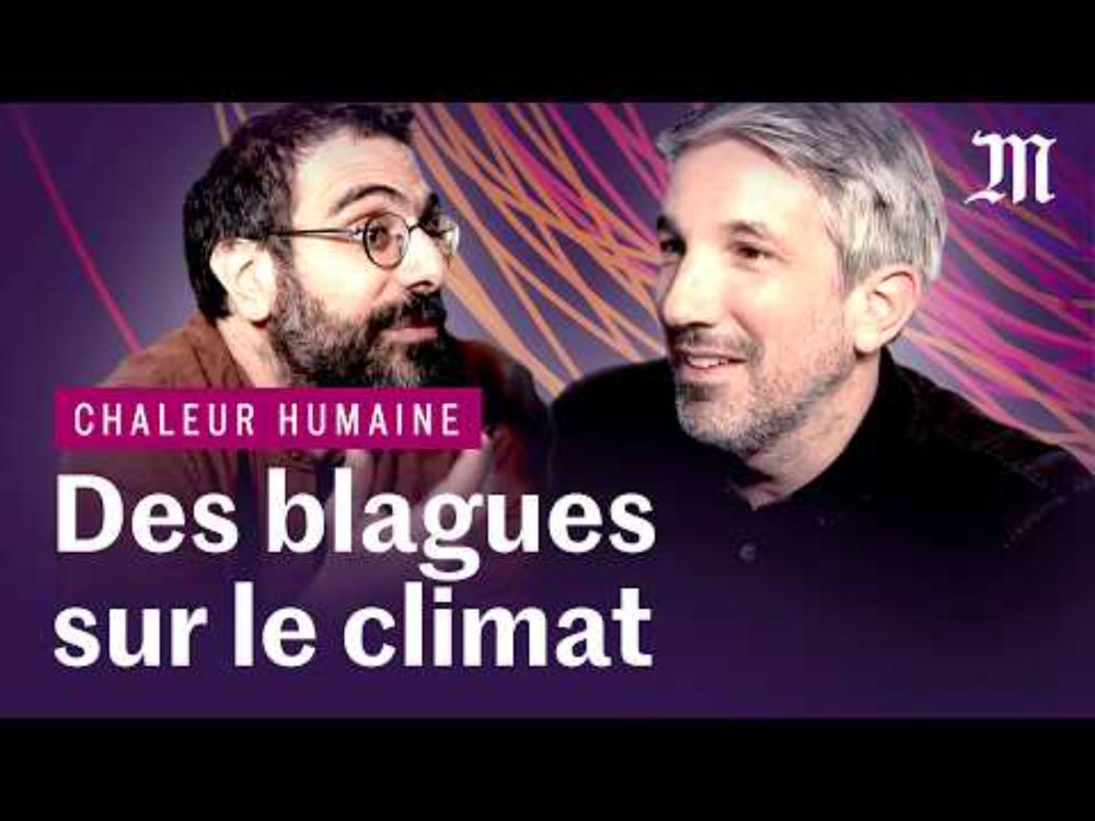 Guillaume Meurice répond à « Chaleur humaine » : peut-on rire du changement climatique ?