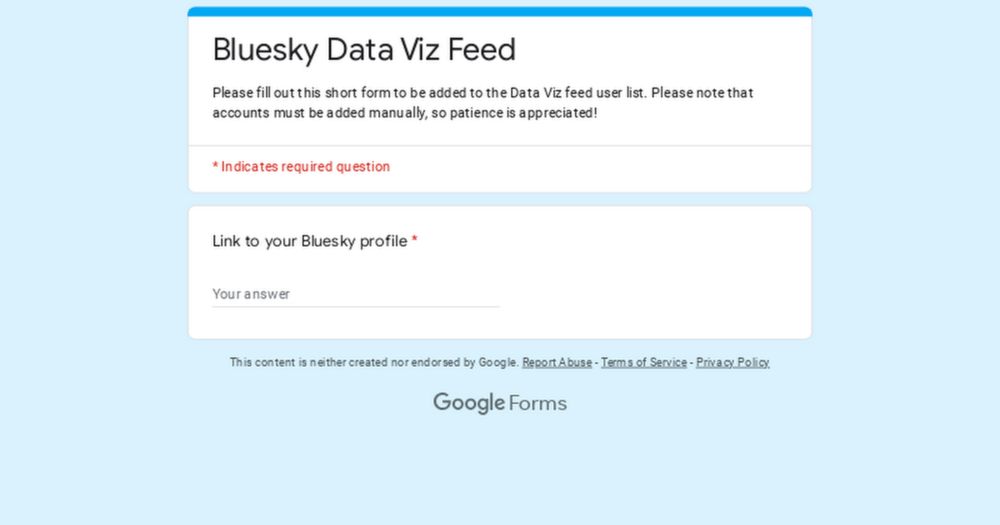 Bluesky Data Viz Feed