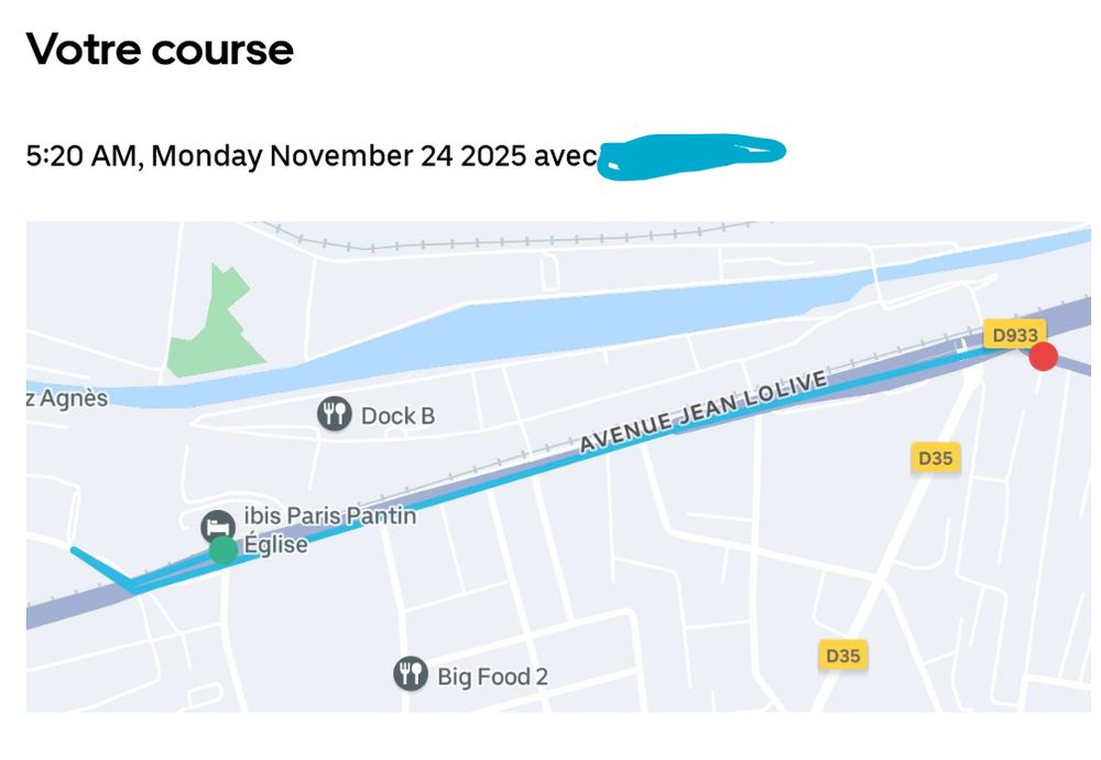 J'ai juste remonté la rue frère.