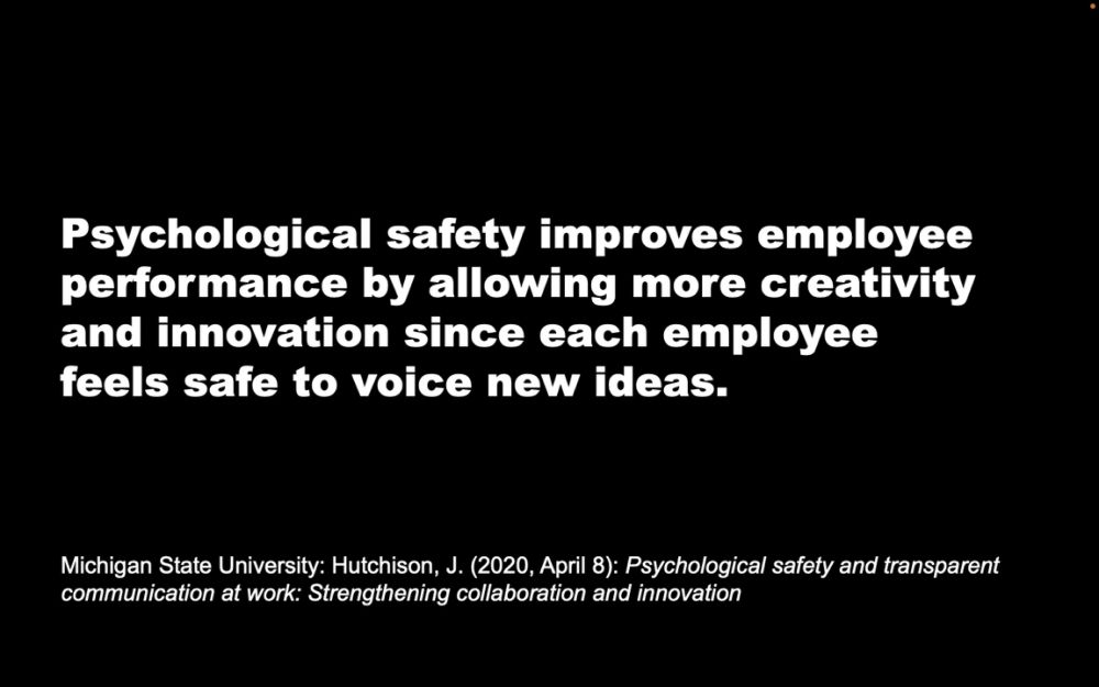 Improving capabilities with diversity & psychological safety?