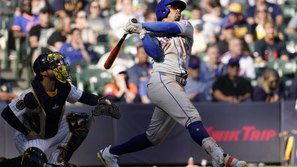 Mets blank Brewers 5-0 behind Lindor and Peterson to move 1 win from wild card