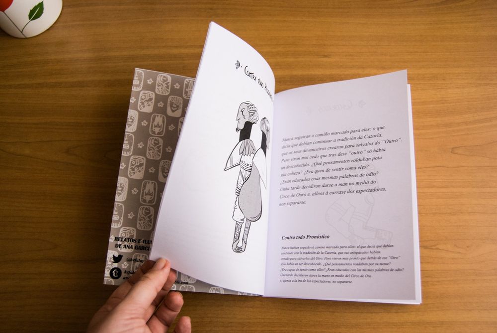 Interior do meu fanzine "Andrómenas Debuxadas"