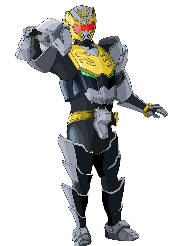Fanart of Gosei Knight from Tensou Sentai Goseiger (AKA Robo Knight from Power Ranger Megaforce).