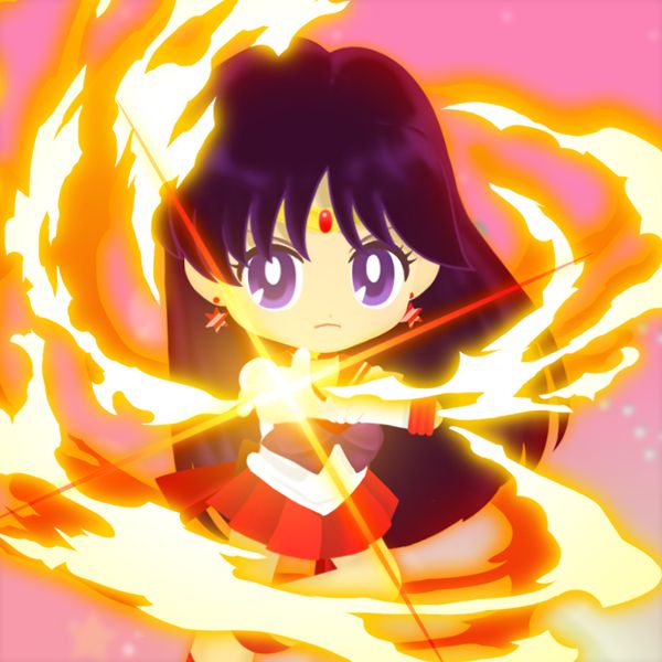 Super Sailor Mars from Sailor Moon Drops