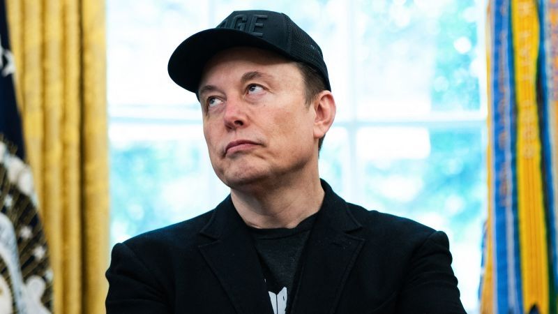 Elon Musk just made his starkest political threat since the election | CNN Business