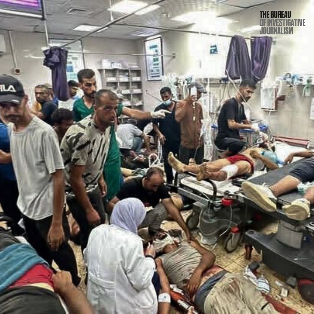 An overcrowded ward in Nasser hospital