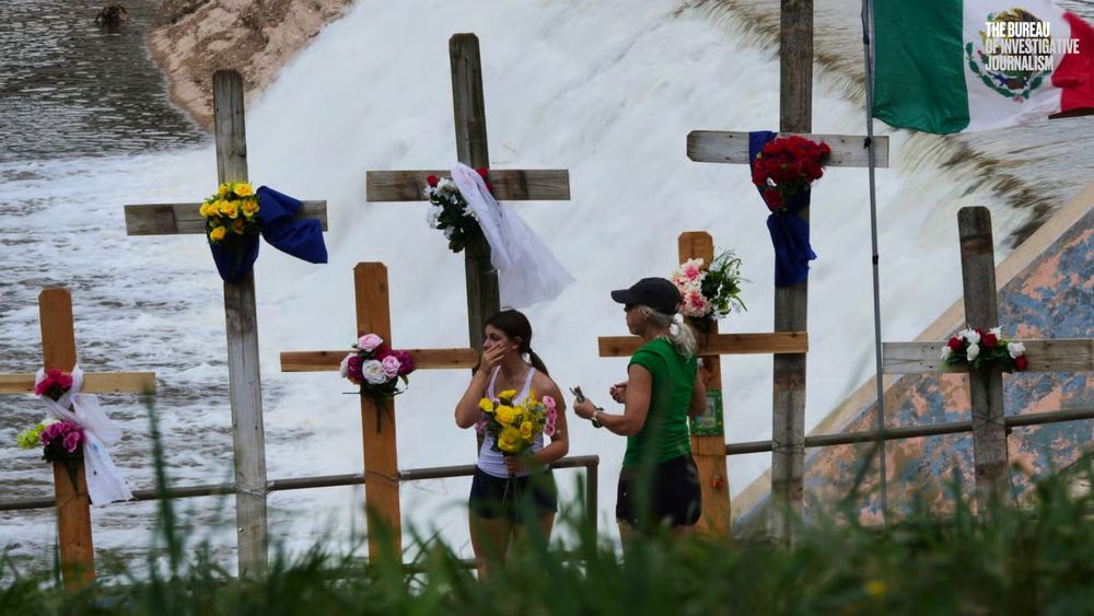 A memorial for victims of the Texas flooding earlier this month
Eric Gay/AP Photo via Alamy