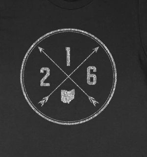 Graphic of Ohio (the state, not the skibidi), crossed arrows, and area code 216 in a circle 