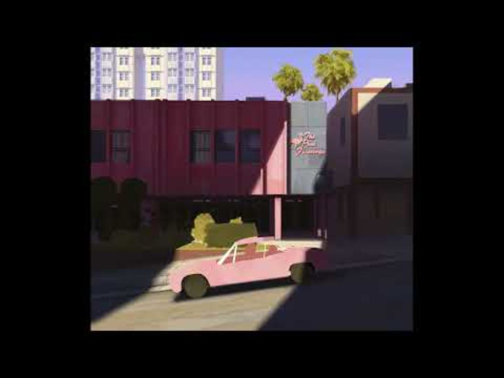 The Pink Flamingo Painting Timelapse