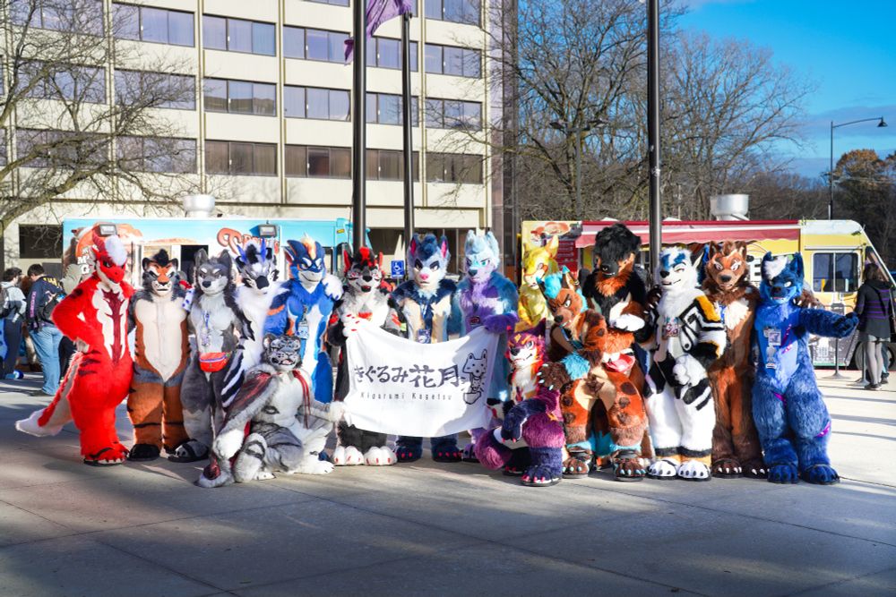 Kigurumi Kagetsu family photo at MFF 2024