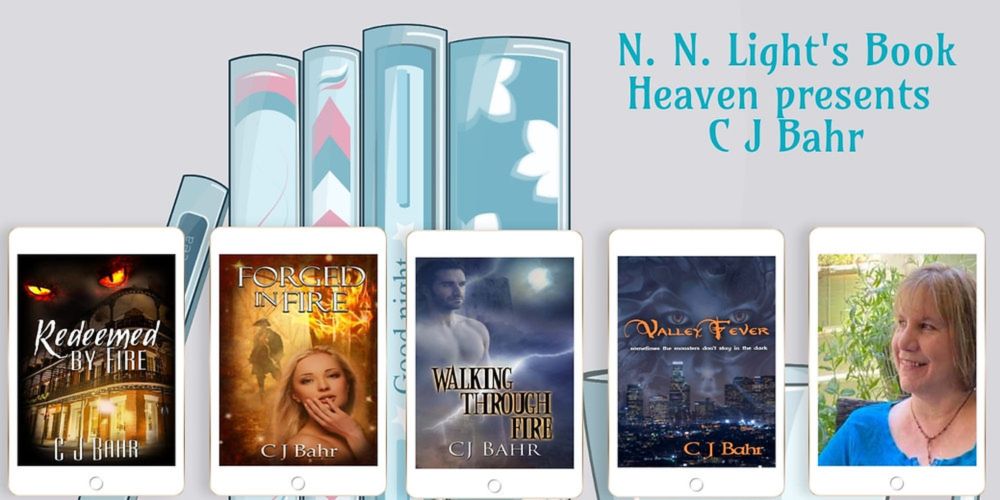 N. N. Light's Book Heaven presents C J Bahr #authorspotlight #paranormalromance #supernaturalsuspense #pnr #mustread