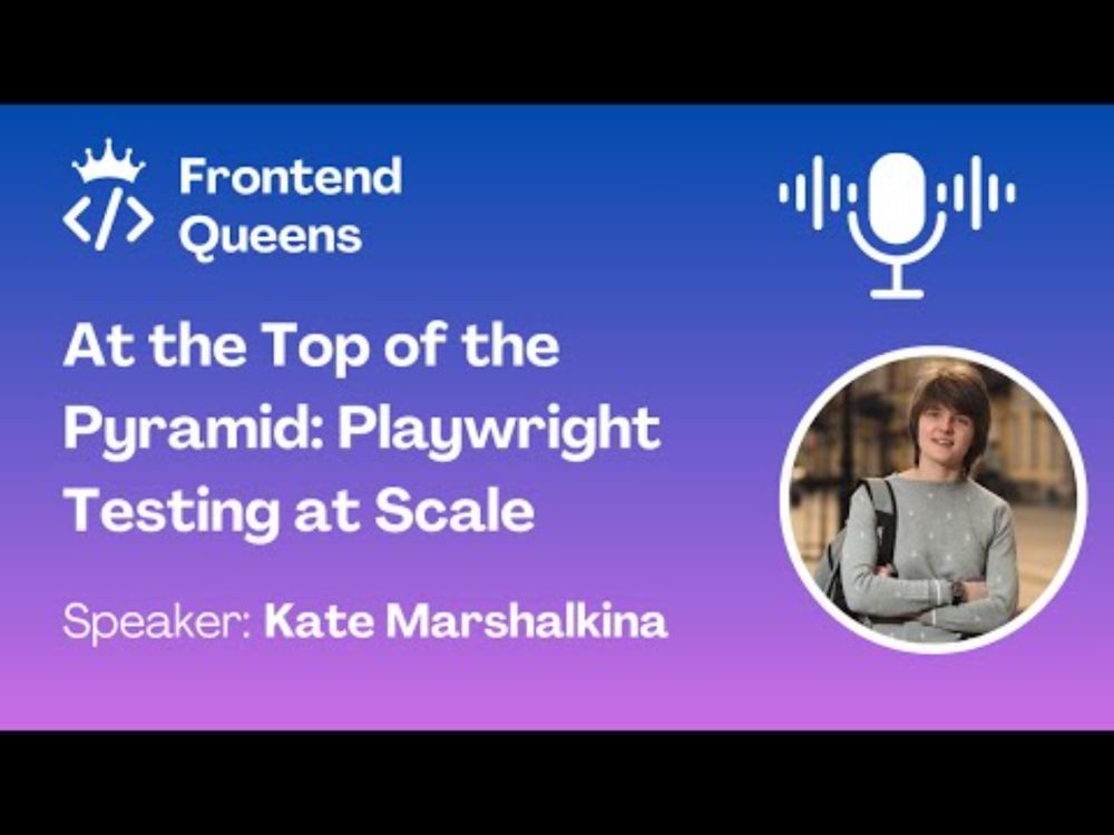 At the Top of the Pyramid: Playwright Testing at Scale