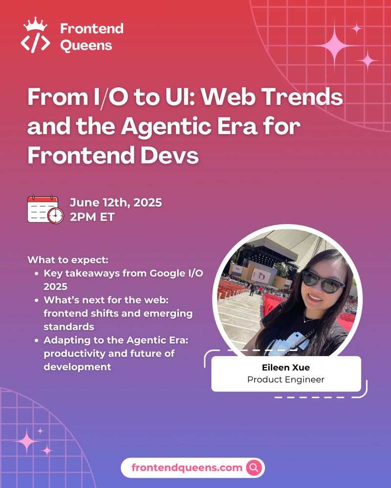 From I/O to UI: Web Trends and the Agentic Era for Frontend Devs